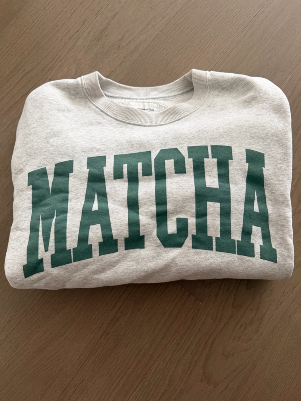 Abercrombie Crewneck Sweatshirt “Matcha”